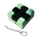 thumbnail image 2 of Llavero con teclado Fidget, juguete compacto, suministros creativos y ligeros de 9 teclas Negro verde, 2 of 9