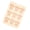 Pink, variant on Versatile Silicone 9 Cavity Turtles Mold for Ice Cubes Chocolate Desserts Baking Tool Parties