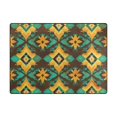 thumbnail image 5 of Yayeee Area Rugs for Living Room 5.2'x4' Indoor Non Slip Washable Bedroom Carpet, Geometric Patterns, 5 of 5