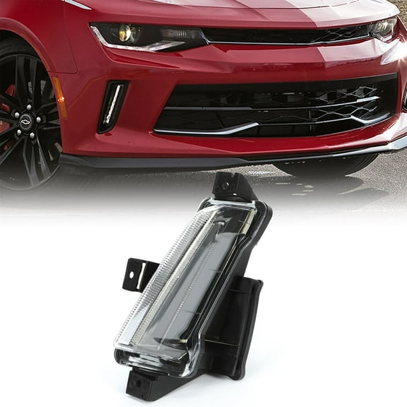 Kojem LED Fog Lights DRL RH Compatible with 2016 Chevy Camaro LT / 2017 2018 Camaro LS LT ZL1 / 2019 2020 Camaro ZL1 Replacement for GM2563109 (No Turn Signal Function Passenger Side)