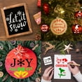 thumbnail image 4 of Set de 80 plantillas navideñas para mascotas DZXCYZ, 7,5 x 7,5 cm, 4 of 6