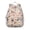 Pug Dogs, variant on Husky and Flower Backpack for School,Cute School Bag,Schoolbag with Adjustable Shoulder Straps & Padded Back,15"x11.42"x5.5"