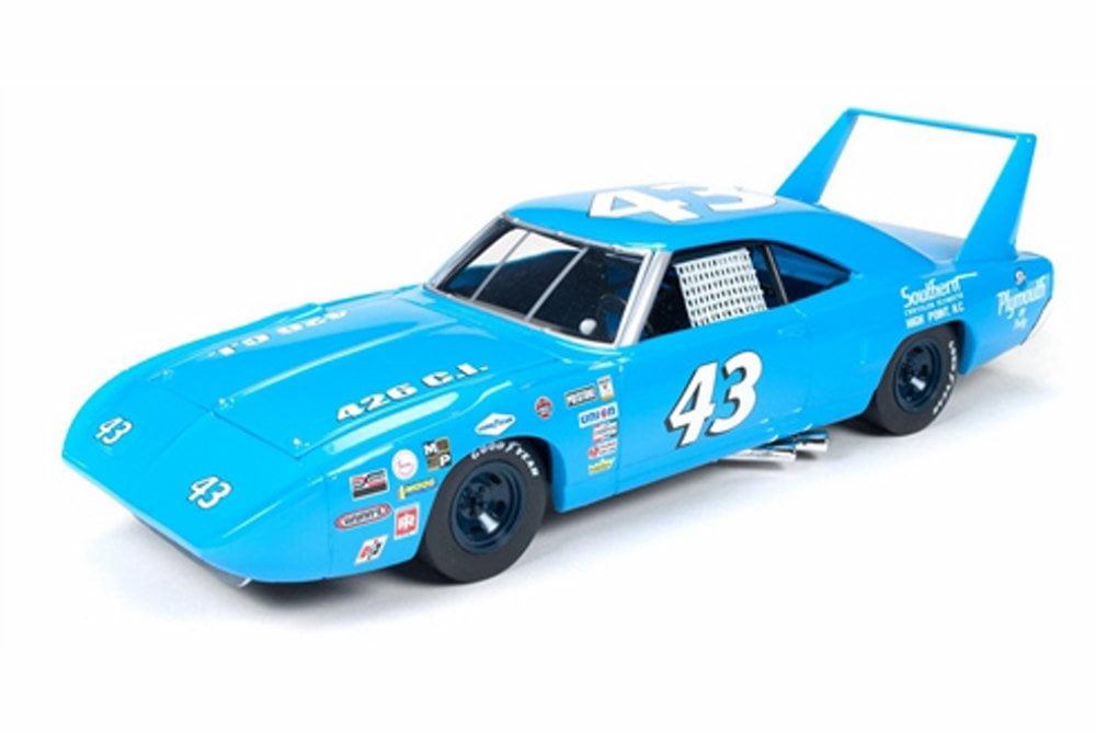 blue race car toy