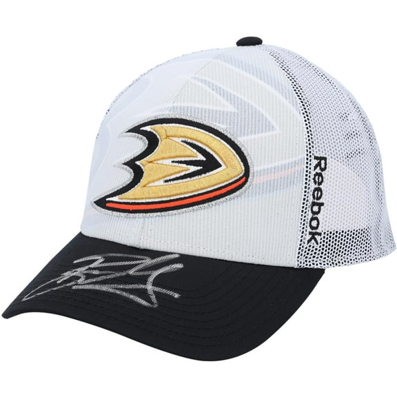 Ryan Getzlaf Anaheim Ducks Autographed White Reebok Cap - Fanatics Authentic Certified