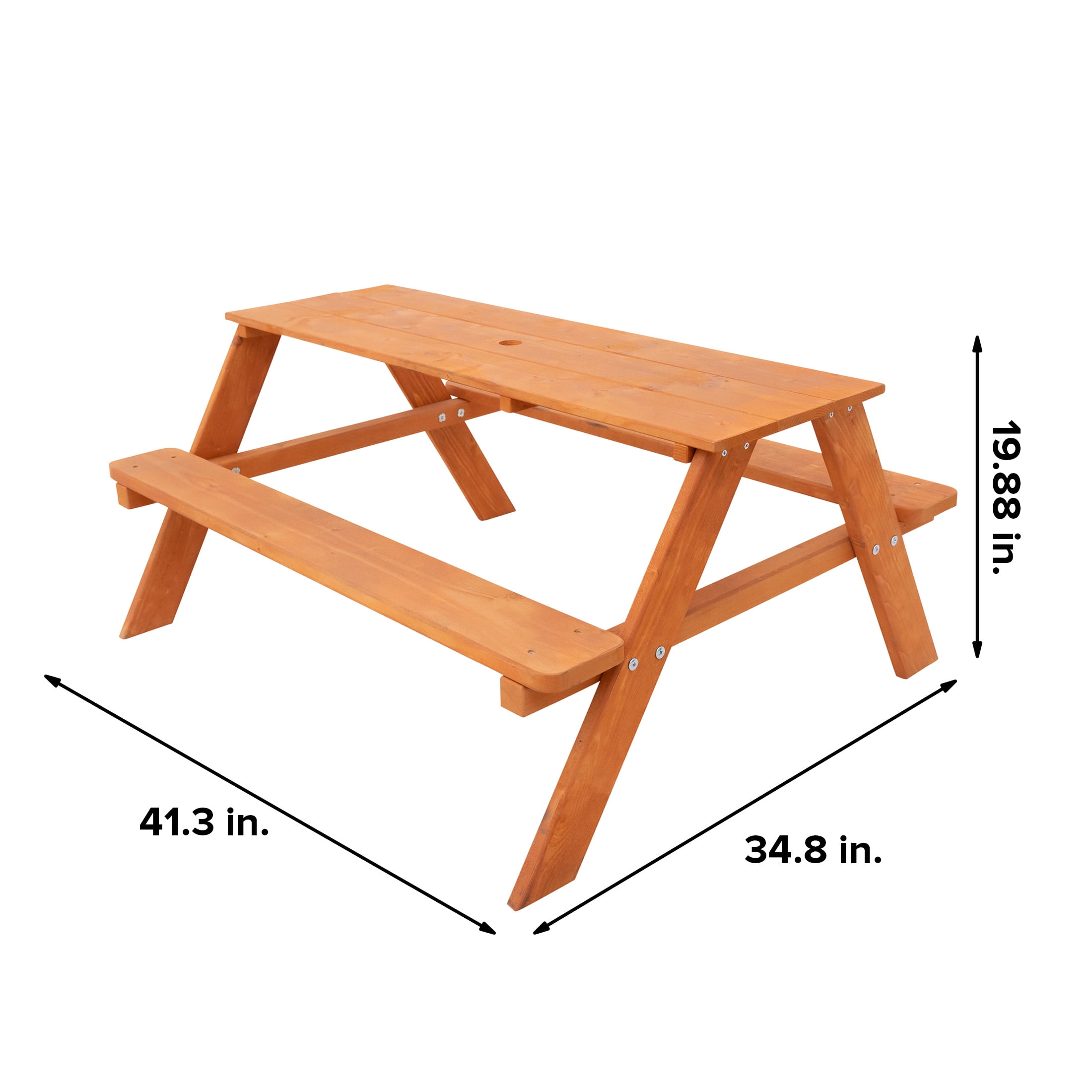 Sportspower Kids Wooden Picnic Table - Walmart.com