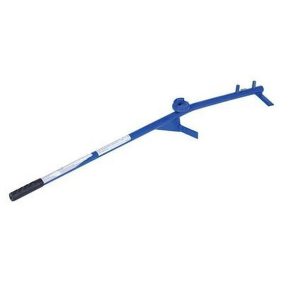 Vestil DTP-11-DLX 600 lbs 41 x 5.87 x 6 in. Steel Deluxe Drum Positioner - Blue