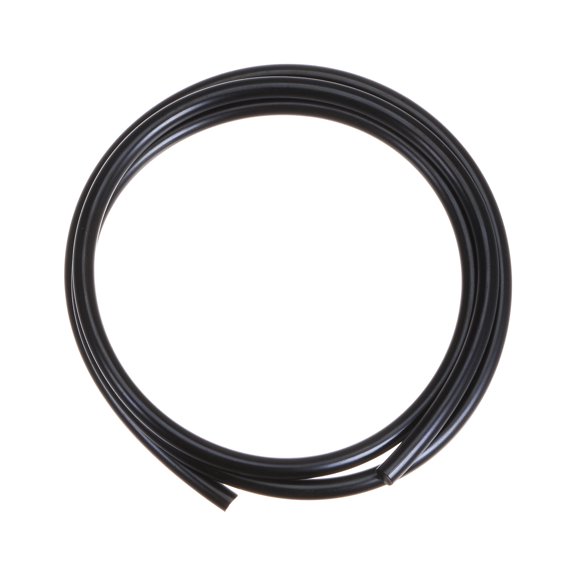 Uxcell Polyurethane Round Belts 6mm Dia 3.3ft(1 Meter) Length Smooth Surface PU Urethane Belt Black