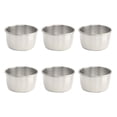 thumbnail image 1 of EeaseMX 6 tazas de acero inoxidable de 80 ml para salsa, condimentos, salsas, salsas de soja y kétchup (tamaño pequeño)., 1 of 7