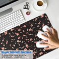 thumbnail image 4 of Long Mouse Pads for Desk,Pioneer Flower Floral Print Pattern Desk Mats on Top Of Desks, Desk Mouse Pad Extra Large with 3mm Non-Slip Base and Stitched Edge for Gaming,Office,Work,Home 31.5"x15.7", 4 of 6