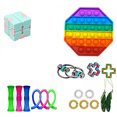 thumbnail image 2 of Honganda Silicone Decompression Toy Kit, Press Type Stress Relief Toys Set, 2 of 8