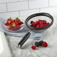 thumbnail image 6 of Kitchenaid 7-inch Stainless Steel Mesh Strainer in Black, Dishwasher Safe, 6 of 16
