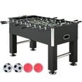 thumbnail image 1 of KFFKFF Table de Soccer, Taille Ajustable de 55 Pouces, Idéale pour une Utilisation Intérieure, Parfaite pour la Maison, la Famille et la Salle de Loisirs, Livré avec Trousse de Table de Soccer, Incluant 4 Ballons et 4 Porte-Boissons, 1 of 9