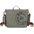 thumbnail image 1 of FSD.WG Bolso Mensajero de Lona para Hombre - Bolso para Laptop de 13.5 Pulgadas, Bolso de Hombro de Gran Capacidad para Viajes (Talla L), 1 of 6