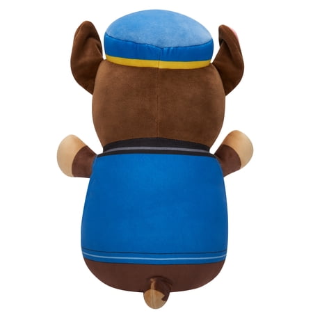 Squishmallows HugMees Paw Patrol Chase 14 Plush – Ultra-Soft Official Toddler Toy