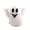 A, variant on A Glowing White Ghost Squeeze Toy A Halloween Stress Relief Soft Plush Light Up Doll For Fun