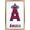 Gold Framed Version, variant on MLB Los Angeles Angels - Logo 17 Wall Poster, 22.375" x 34", Framed