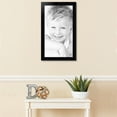 thumbnail image 3 of ArtToFrames 15" x 27" Satin Black Step Lip Picture Frame, 15x27 inch Black Wood Poster Frame (WOM-1452), 3 of 7