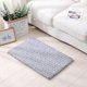 thumbnail image 5 of Alfombra antideslizante absorbente de agua de chenilla, antideslizante, para baño y sala de estar (gris claro), 5 of 8