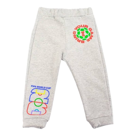 Pantalón FIFA para Niño Estampado Bring Your Game Gris Talla 3