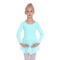 thumbnail image 3 of Arshiner Kids Girls Classic Long Sleeve Leotard Dance Ballet Dress, 3 of 6