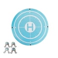 thumbnail image 1 of Plataformas de Aterrizaje para Drones Plegables de 60 Cm, Plataforma de Aterrizaje Portátil, Resistente Al Agua y A las Manchas, Universal, Color Azul, 1 of 5