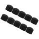 thumbnail image 1 of Foosball Table Replacement Parts Safety Covers for Home Entertainment Black Plastic Rod Protectors 15.8mm Secure Fit 10Pcs, 1 of 1