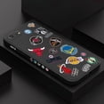 thumbnail image 2 of Funda De Teléfono Para IPhone SE2 8 7 6 6S Plus SE 2020 Leyenda De Baloncesto Silicona Líquida Con Patrón Lateral, 2 of 4