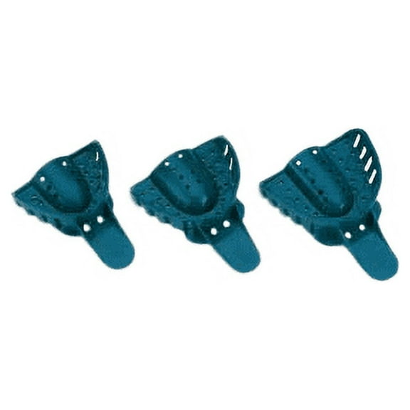 Plasdent IT-SU Excellent Impression Trays #5 Small Upper Arch Teal 12/Bg