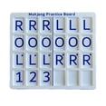 thumbnail image 1 of Single Mahjong Practice Board Compatible With Portable Practice Board With 24 Slots For Mahjong Lovers, 1 of 8