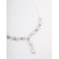 thumbnail image 1 of Collar en forma de Y con flor de diamantes de plata shaofei, 1 of 1