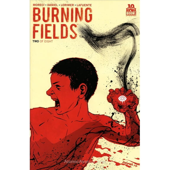 Burning Fields #2 VF ; Boom! Comic Book