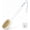 Blue, variant on Bubbob Long Handle Back Scrubber for Shower, Double Sided Bristles for Wet or Dry Brushing, 1 Hook