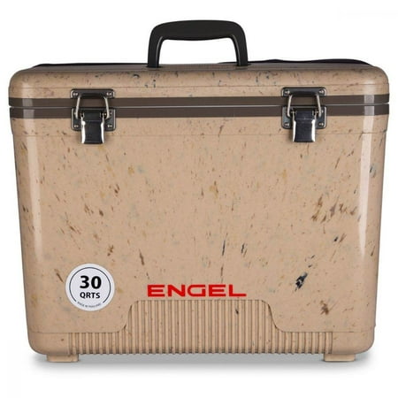 UPC: 0816219020407 | ENGEL 30-Qt Leak-Proof Compact Insulated Drybox Cooler  Grassland Brown