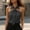 Dark Gray summer party blouse for women a1, variant on Summer Party Blouse For Women Halter Knot Front Satin Elegant Slim Fit Top Dressy Casual Shirts Night Out Fashion Clothes, Blue M