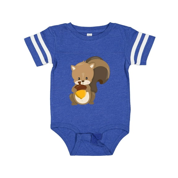 Inktastic Cute Woodland Animal Squirrel Boys or Girls Baby Bodysuit