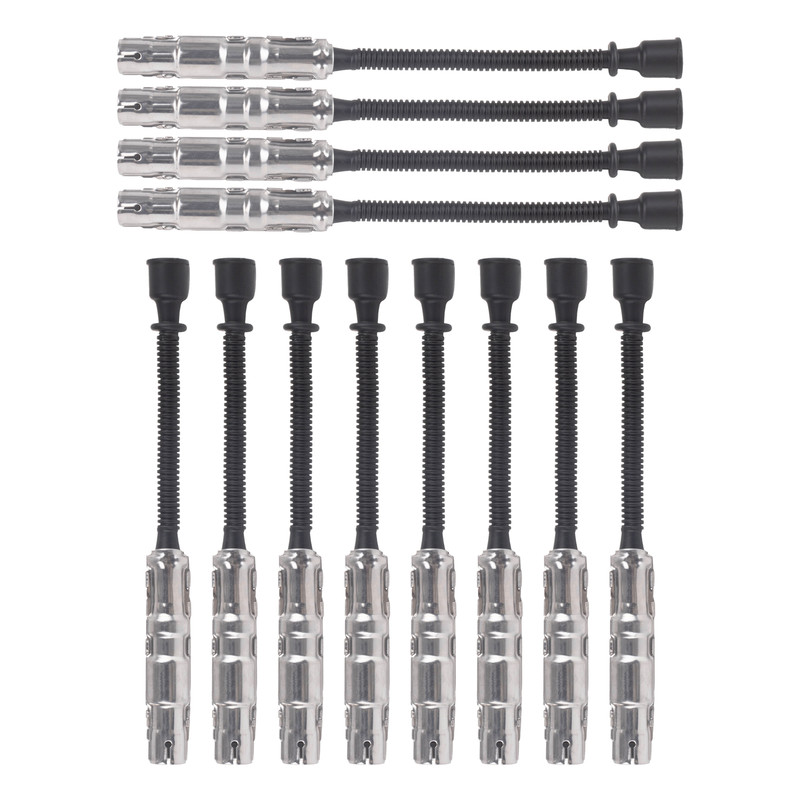 ISA Set of 6 Ignition Coil with 12 Iridium Spark Plug and Wire Set For Mercedes-Benz Crossfire C240 C280 C320 CLK320 E320 ML320 ML350 SLK320 Replacement for 0001587303 UF359