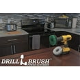 thumbnail image 6 of Drill Brush - Kitchen Tools - Grout Cleaner - Large Spin Brush Kit - Clean Stove, Oven Rack, Sink, Tile, Counter, Cabinets, Floors - Glass Cleaner - Upholstery, Leather, Fabric, Vinyl - Carpet Cleaner, 6 of 7