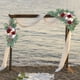 thumbnail image 3 of Boda Arco Flores Botín Puertas Delanteras Corona Para Decoración De Pared Fiesta En Casa SM SunniMix Flores de arco de boda, 3 of 7