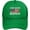 Green, variant on God Bless America Patriotic USA Trucker Hat Men Mesh Baseball Cap Cowboy Hat Women Sun Hat Dad Cap Fishing hat Black