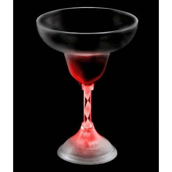 Fun Central I483 LED Light Up Margarita Glass - 10 oz
