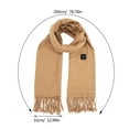 thumbnail image 3 of Heating Scarf Three Gear Regulation USB Heater Heating Neck Brace Heated Scarf With Neck Heating Pad Heated Neck Wrap, 3 of 9