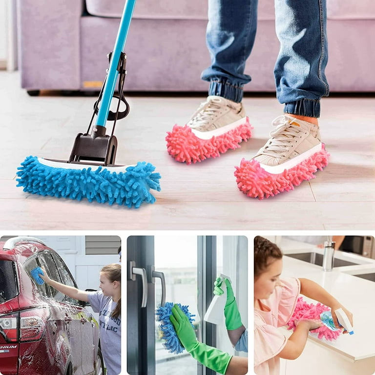 Ezee - Microfiber Dry Mop Slippers – Sugar & Cotton