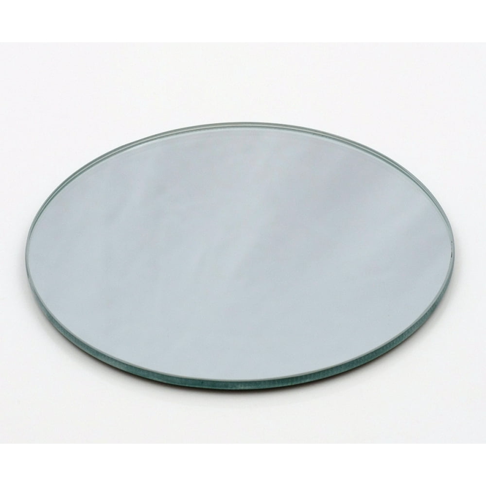 5" Round Mirror Plates Bulk (Set of 48)