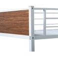 thumbnail image 6 of Churanty Wood Bunk Bed Space-Saving, Twin-over-full, White, 6 of 7