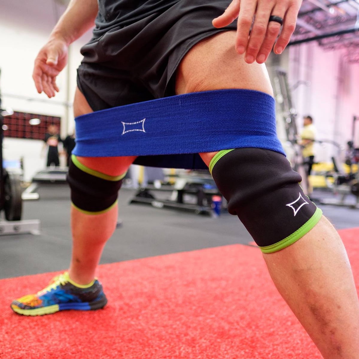 Sling Shot Big Ass Hip Circle Resistance Band by Mark Bell - Large - Blue