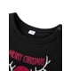 thumbnail image 5 of Pijamas navideños familiares a juego, pelele para bebé/ropa para perro/camisetas con estampado de ciervo y pantalones a cuadros., 5 of 10