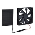 thumbnail image 1 of HLONK Spptty 3W Solar Panel Exhaust Fan 3000 RPM Duct 3W - Green, 1 of 8