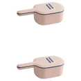 thumbnail image 2 of kurtrusly Multifunctional Potato Carrot Cucumber Slicer Simplify Kitchen Tasks PP Potato Slicer With Strainer pink 2Set, 2 of 6