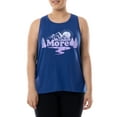 thumbnail image 2 of Athletic Works Women's Plus Graphic Tank Bundle, 2-pack, 2 of 14