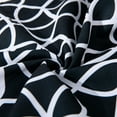 thumbnail image 2 of NTBAY Microfiber Throw Pillow Cover Decorative Square Pillowcase Black and White Print Cushion Case for Couch Sofa Bed Chair, 18 x 18 inch, 2 of 5